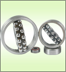 The self-aligning ball bearing